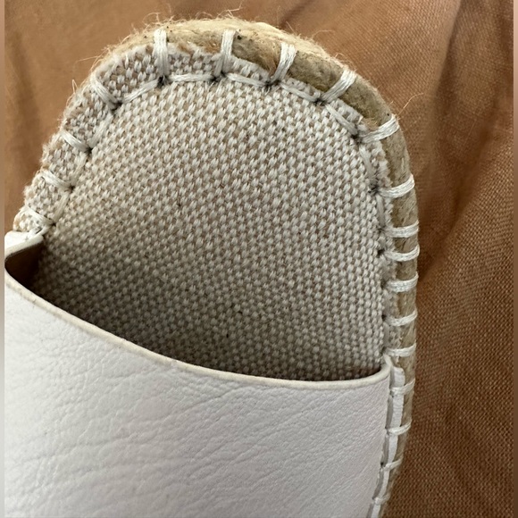 H&M white platform espadrilles sandals size 39 or US 8 - Picture 12 of 16